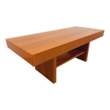 Vintage modernist teak coffee table from the 60s