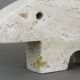 Set of 4 travertine anteaters Fratelli Mannelli vintage 70s