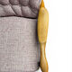 "Edouard" armchair in oak by Guillerme & Chambron for Your Home