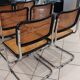 Suite de 6 chaises modèle Cesca B32 par Marcel Breuer vintage 1993