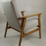 Vintage Fox easy chair in beige, 1970s