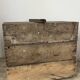 Wooden basket for the garden or workshop, folk art