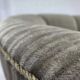 1970s, Danish 2-seater curved sofa, original furniture velour, beech wood.