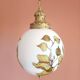 Large Art Nouveau globe pendant light