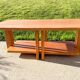 Large coffee table in solid elm