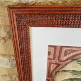 Wooden frame painting