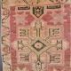 Vintage Hallway Tribal Carpet sku 1873