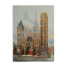 Bernard langrune (1889-1961) rouen cathedral