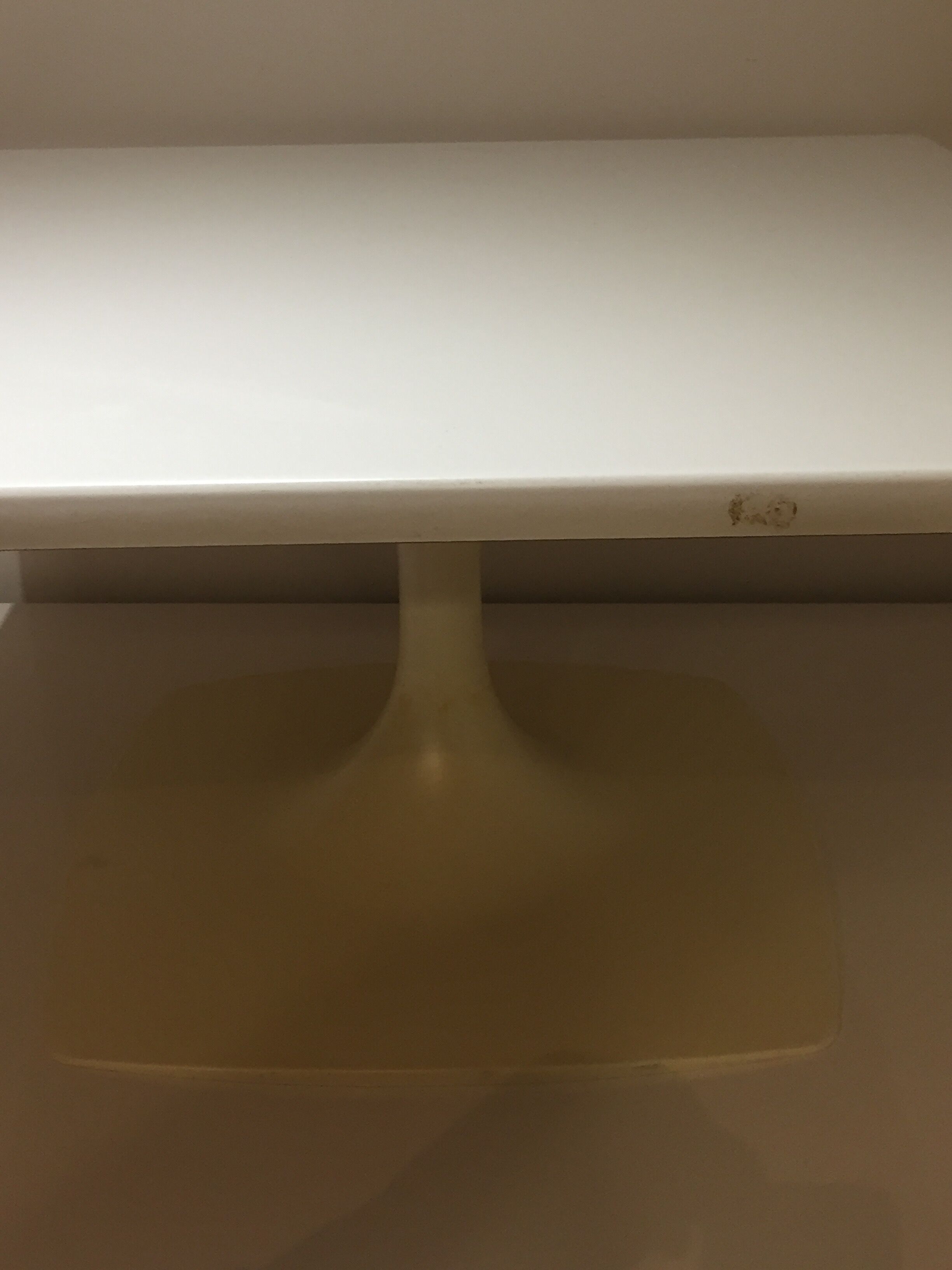 Coffee table tulip feet Stamp Nurieux, France, year 1970