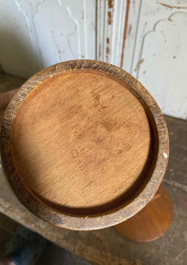 Jens Quistgaard, teak ice bucket from the 1960s.