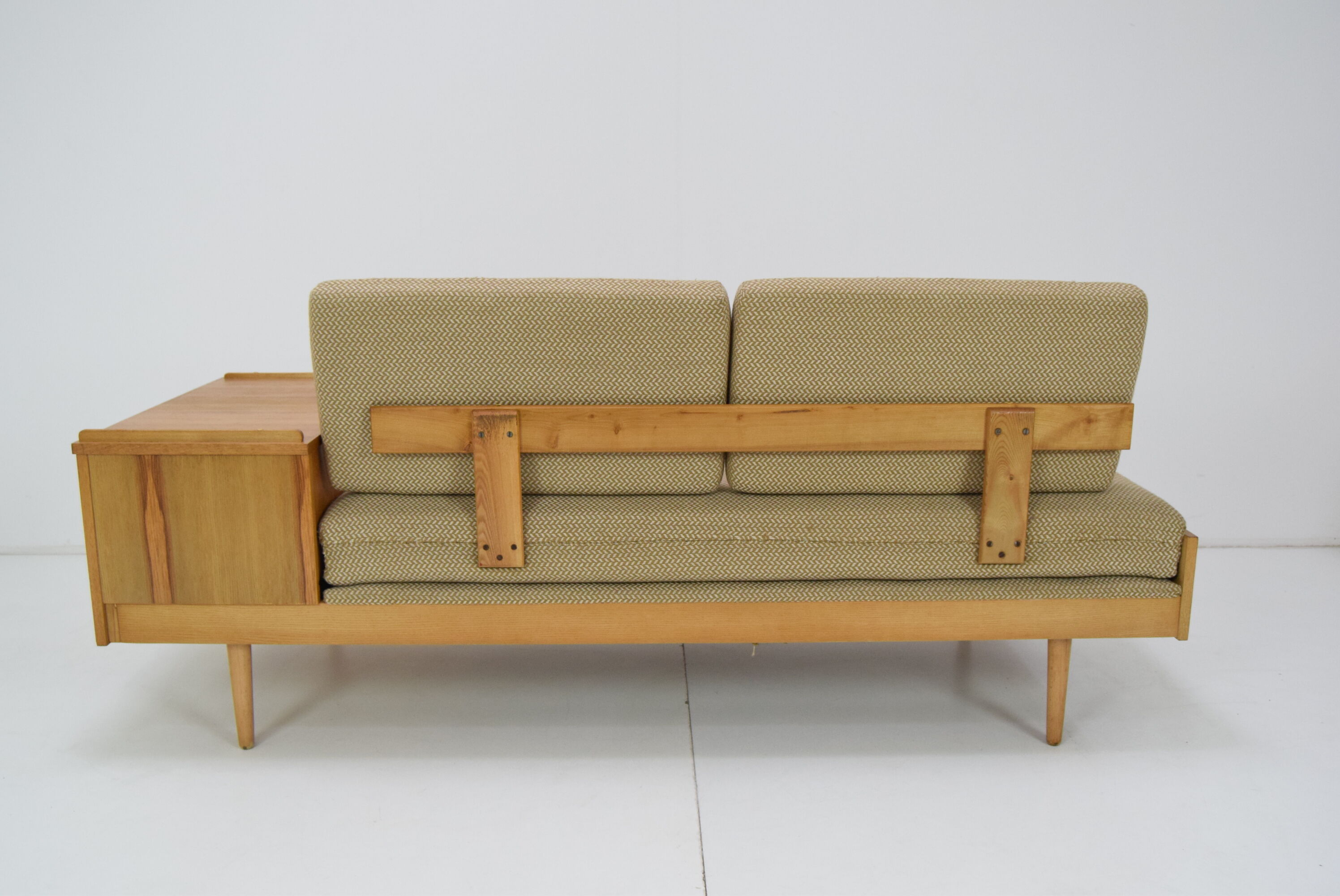 Mid-century Sofa or Daybed by Drevotvar/1970's.