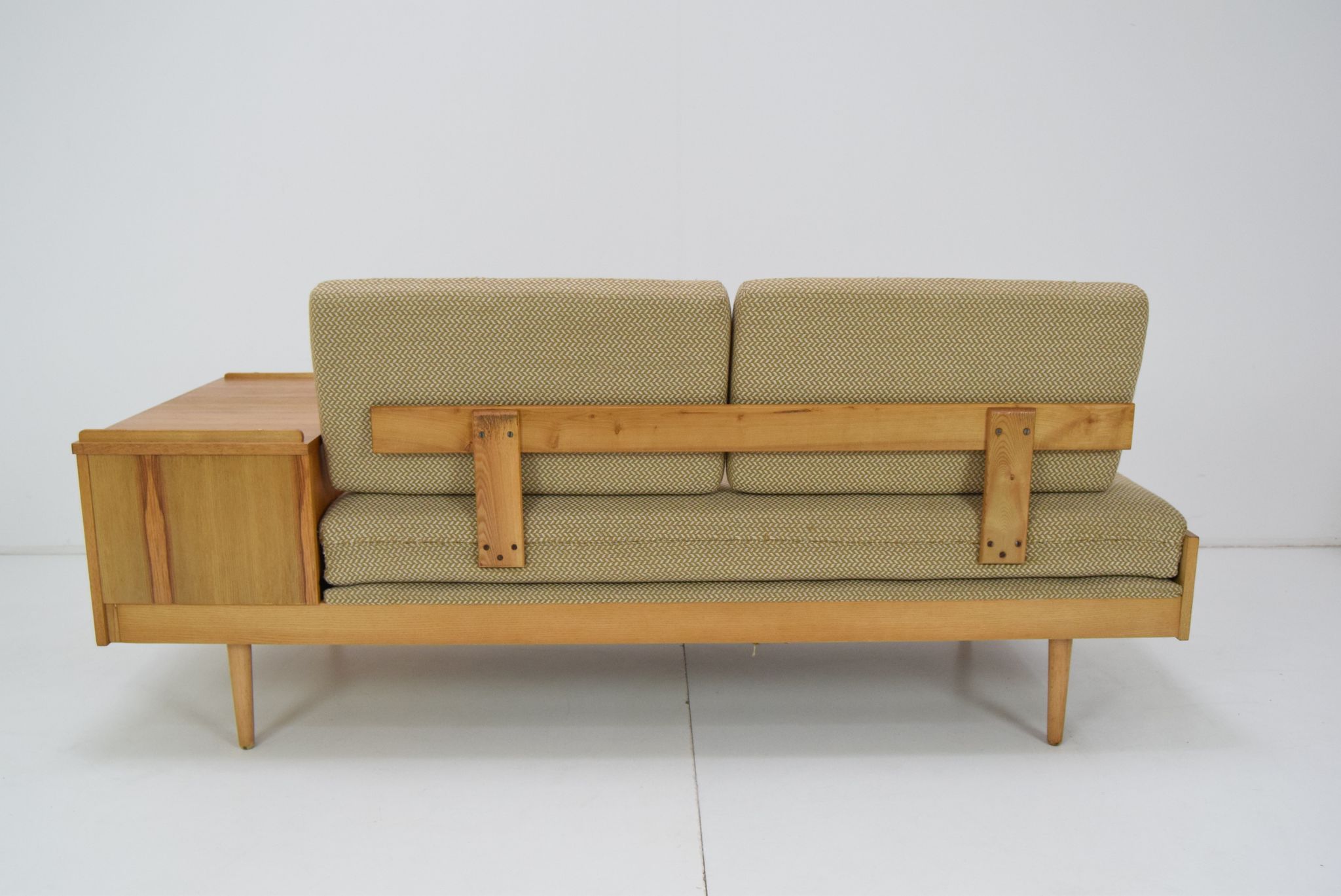Mid-century Sofa or Daybed by Drevotvar/1970's.
