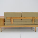 Mid-century Sofa or Daybed by Drevotvar/1970's.