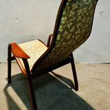 Poltrona di Yngve Ekstrom Lamino per Svedese, anni '60
