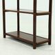 Mid-Century Bamboo and Teak Bookcase Room Divider 1970s