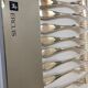 8 ercuis silver metal forks Lauriers