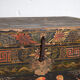 Antique Chinese chest painted in pine wood – China, circa 1900