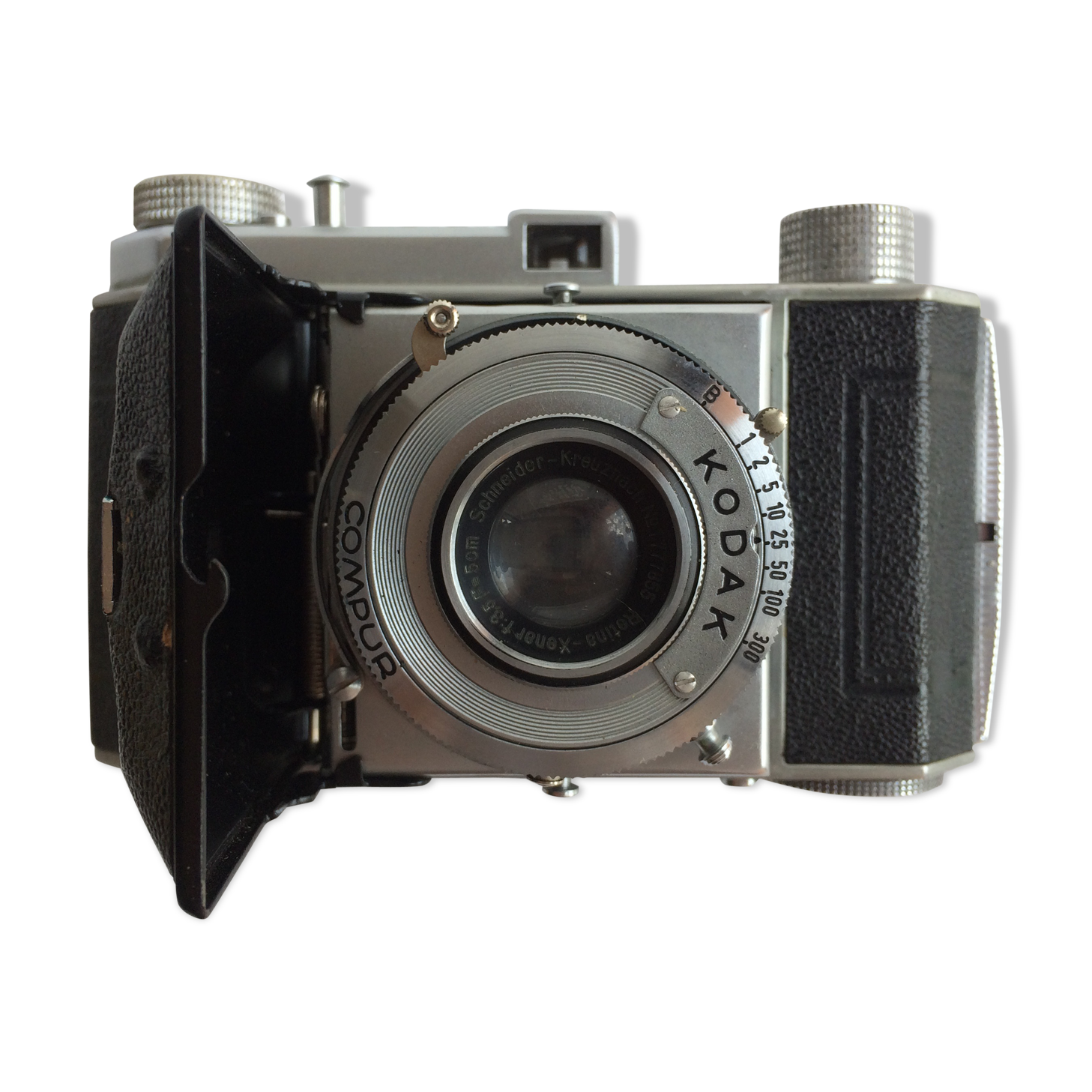 Kodak retina i compur shutter 50 mm f: 3.5 objective satin chrome finish Germany