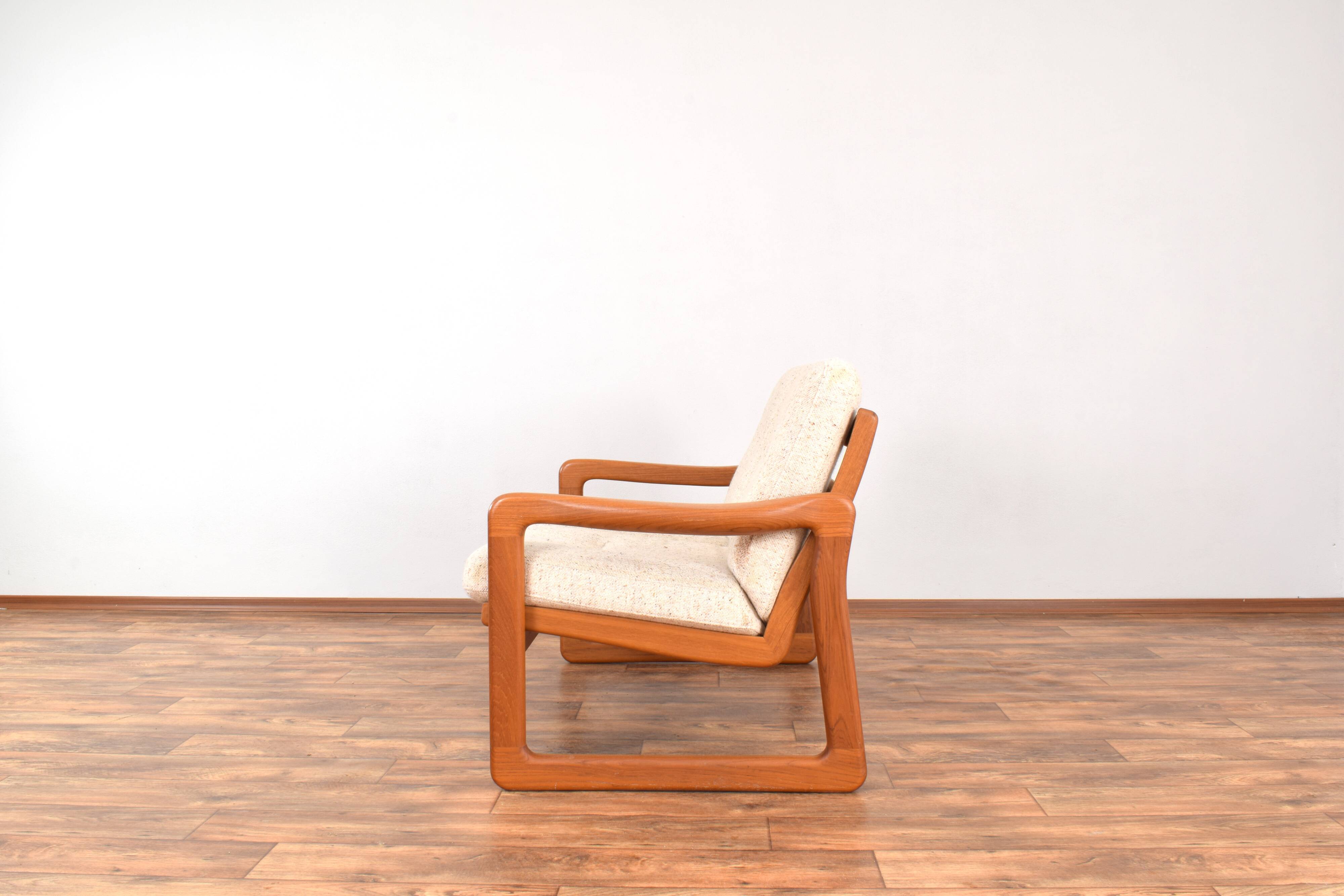 Mid-Century Danish Teak Sofa from Poul Jeppesen, 1970s.