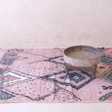 Modern Pink Rug - 185 x 135 cm