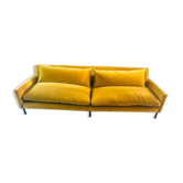 Caravan sofa 220cm cumin velvet
