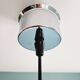 Chromed metal pendant lamp, Scandinavian design, 70s