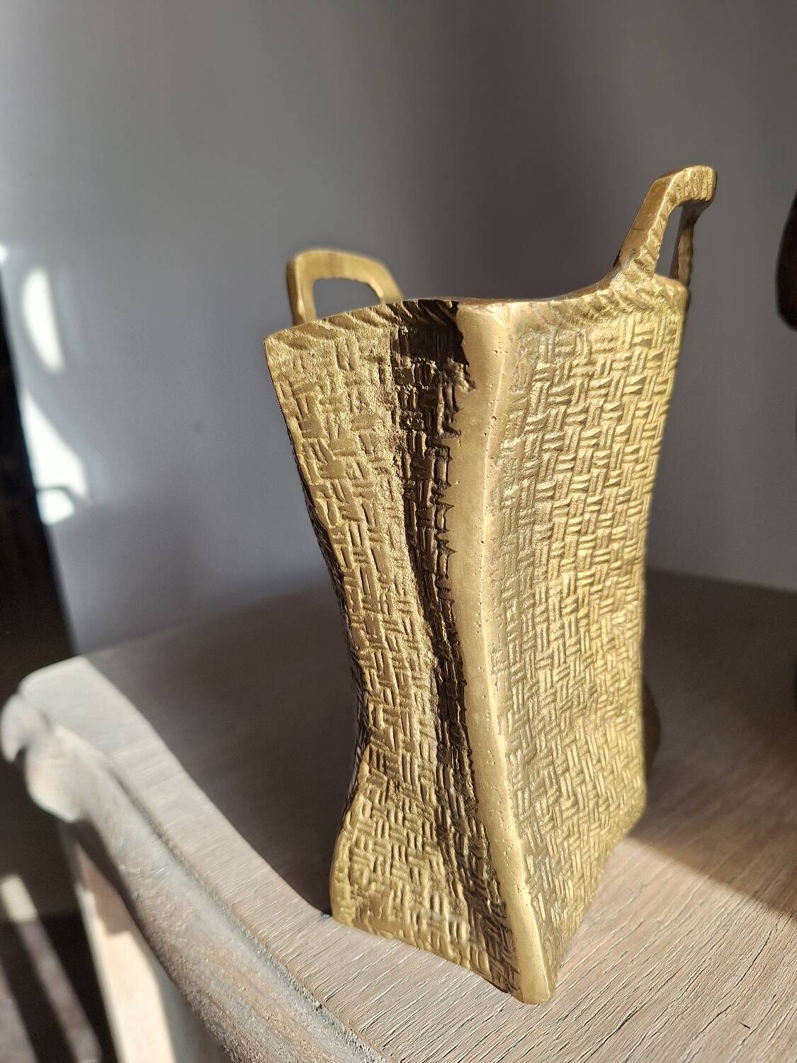 Brass vase