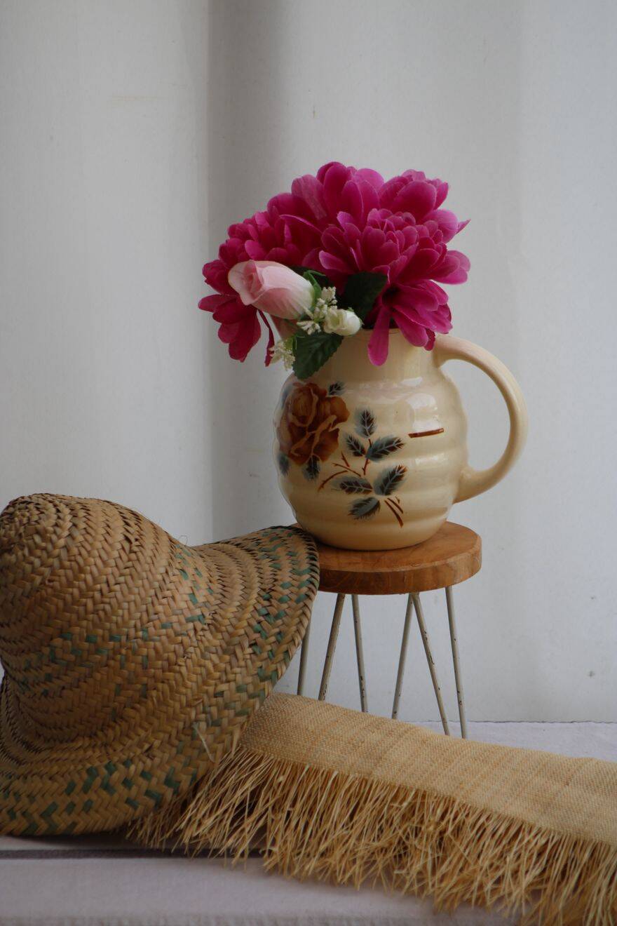 Old ceramic jug DIGOIN