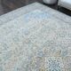 1970s Vintage Persian Handmade Wool Cotton Beige Area Rug 292x396