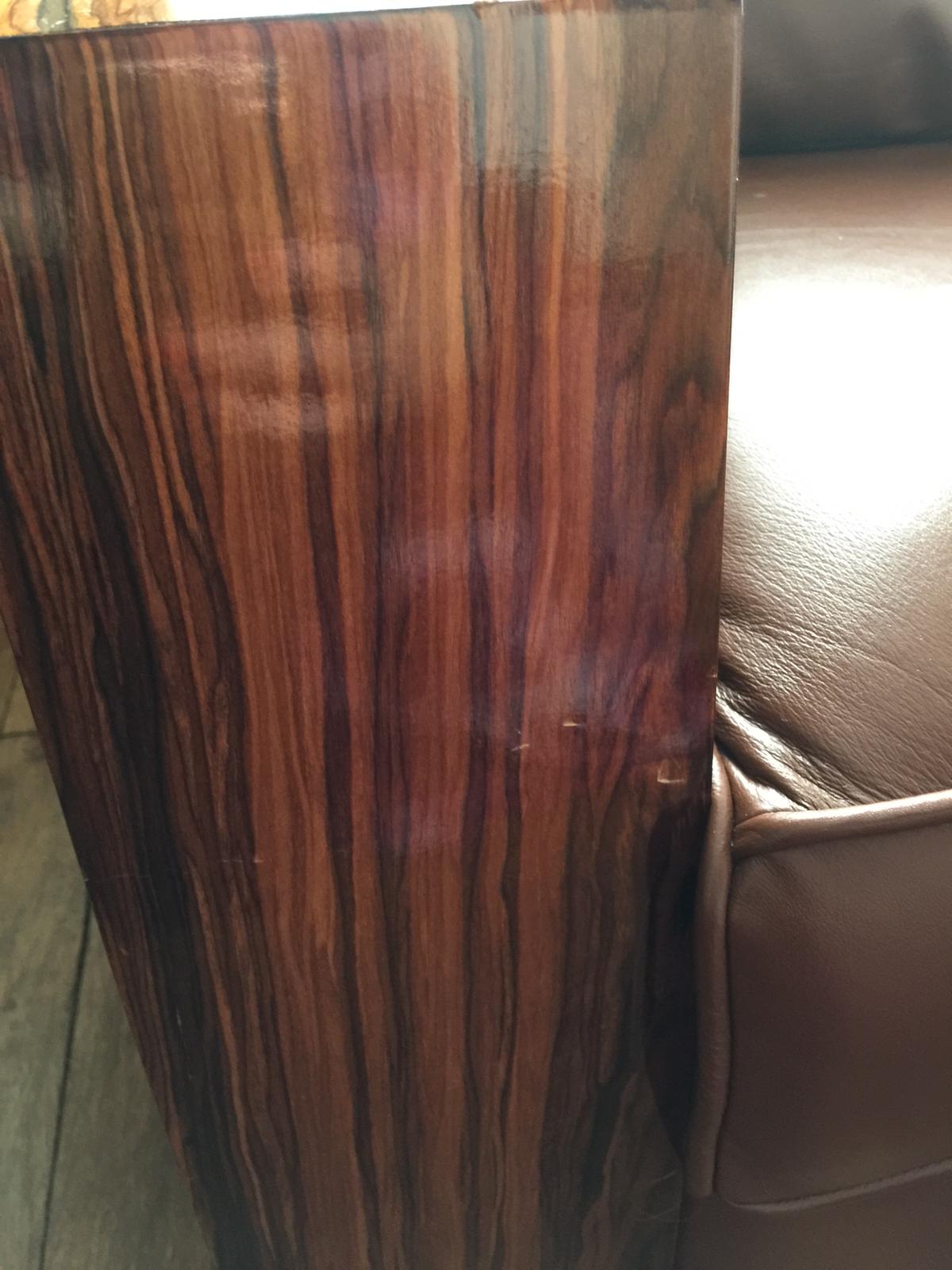 Sofa leather and rosewood