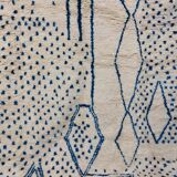 Azilal Berber rug in handmade wool 285 X 210 CM