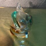 Murano, multi-coloured glass vase, 1970