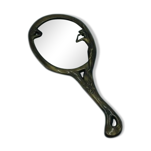 miroir face à main en