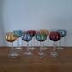 6 verres à digestif, années 60