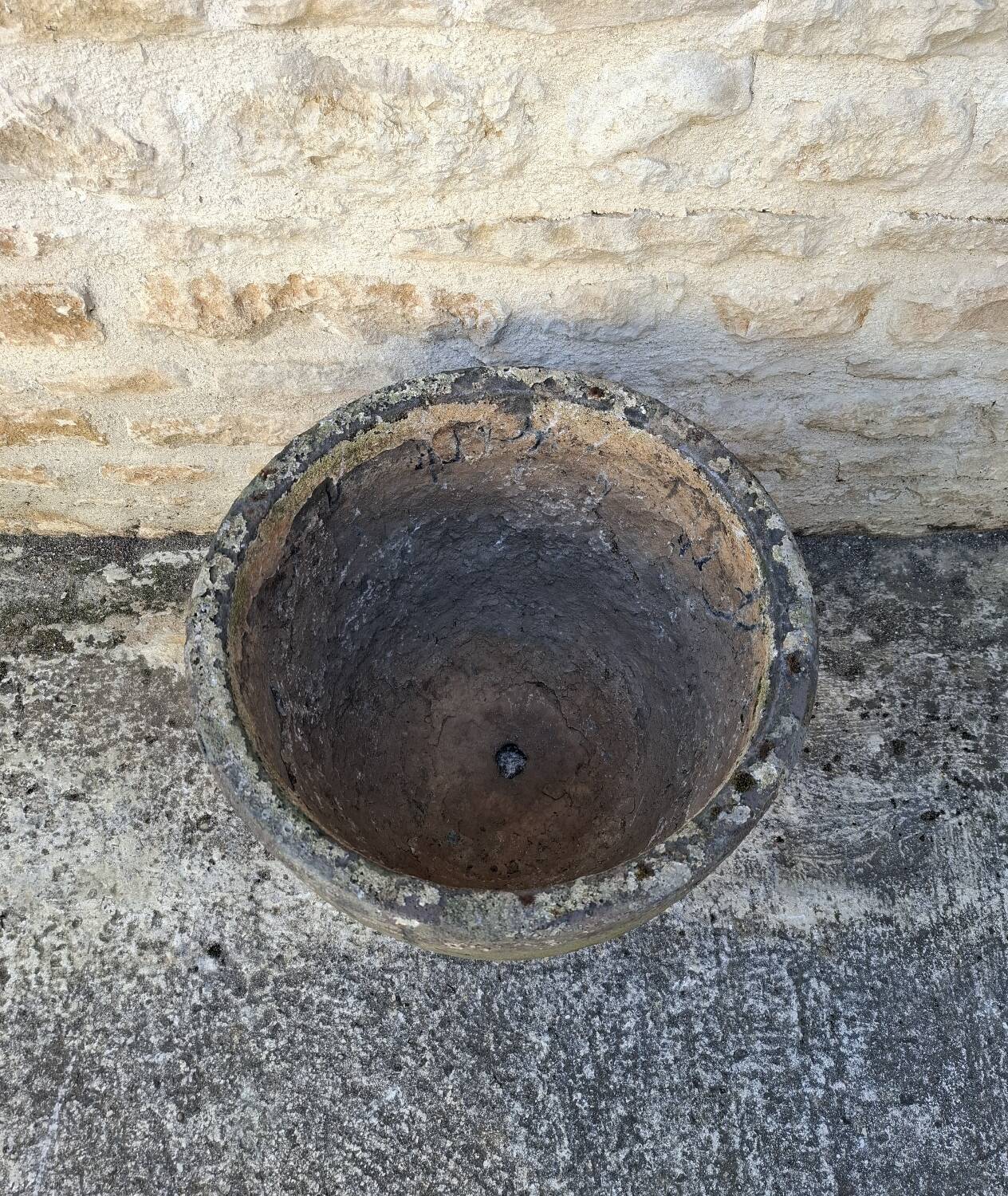 Cement planter 53 cm x H 45 cm