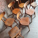 Set of seven chairs luterma 1960