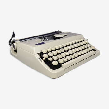 Machine à écrire portative Japy L.72 vintage 1970s