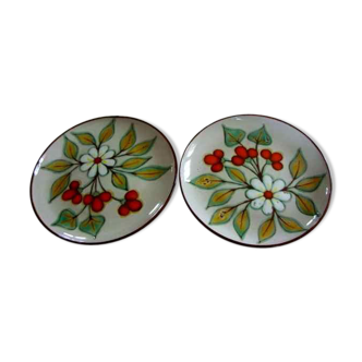 Two ceramic plates from Sant Vicens