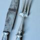 Couverts de service à gigot en argent poinçon Minerve