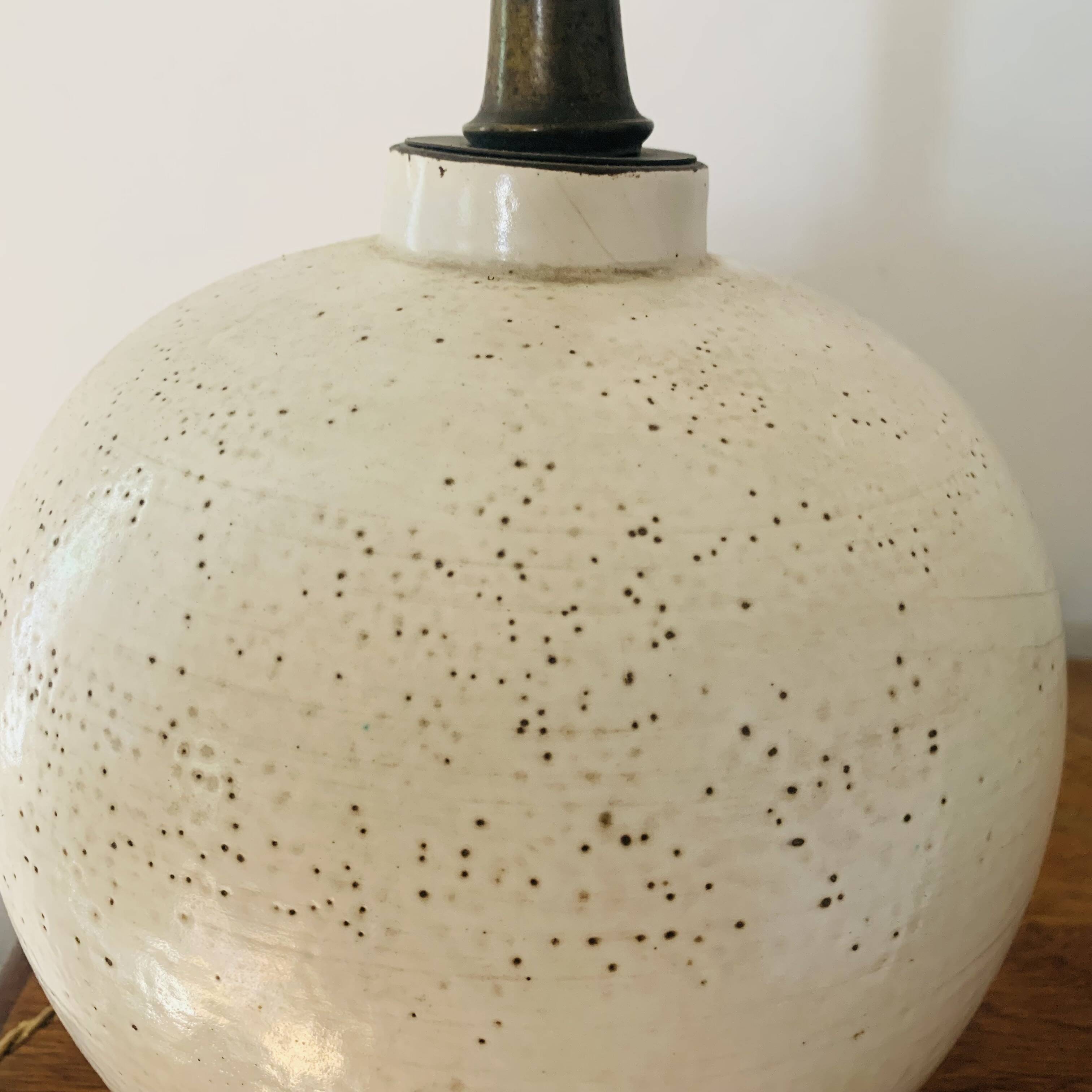Ancien pied de lampe Keramos