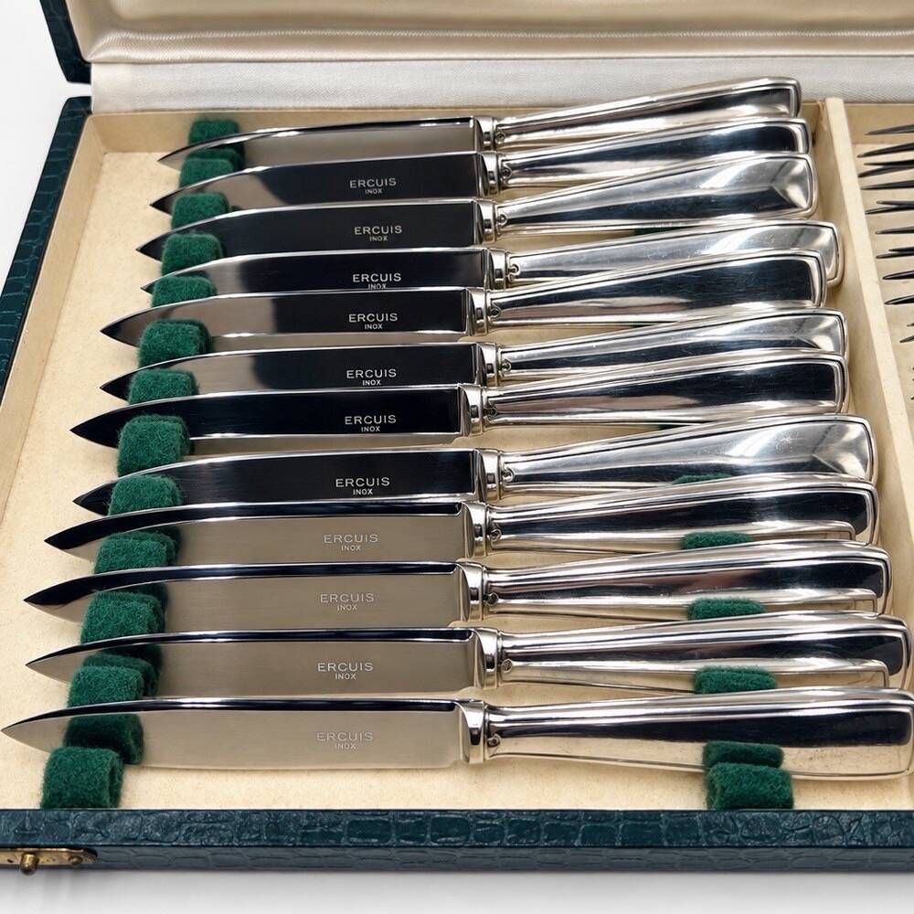Ménagère à dessert Ercuis années 50