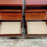 Pair of Scandinavian bedside tables from the 70s