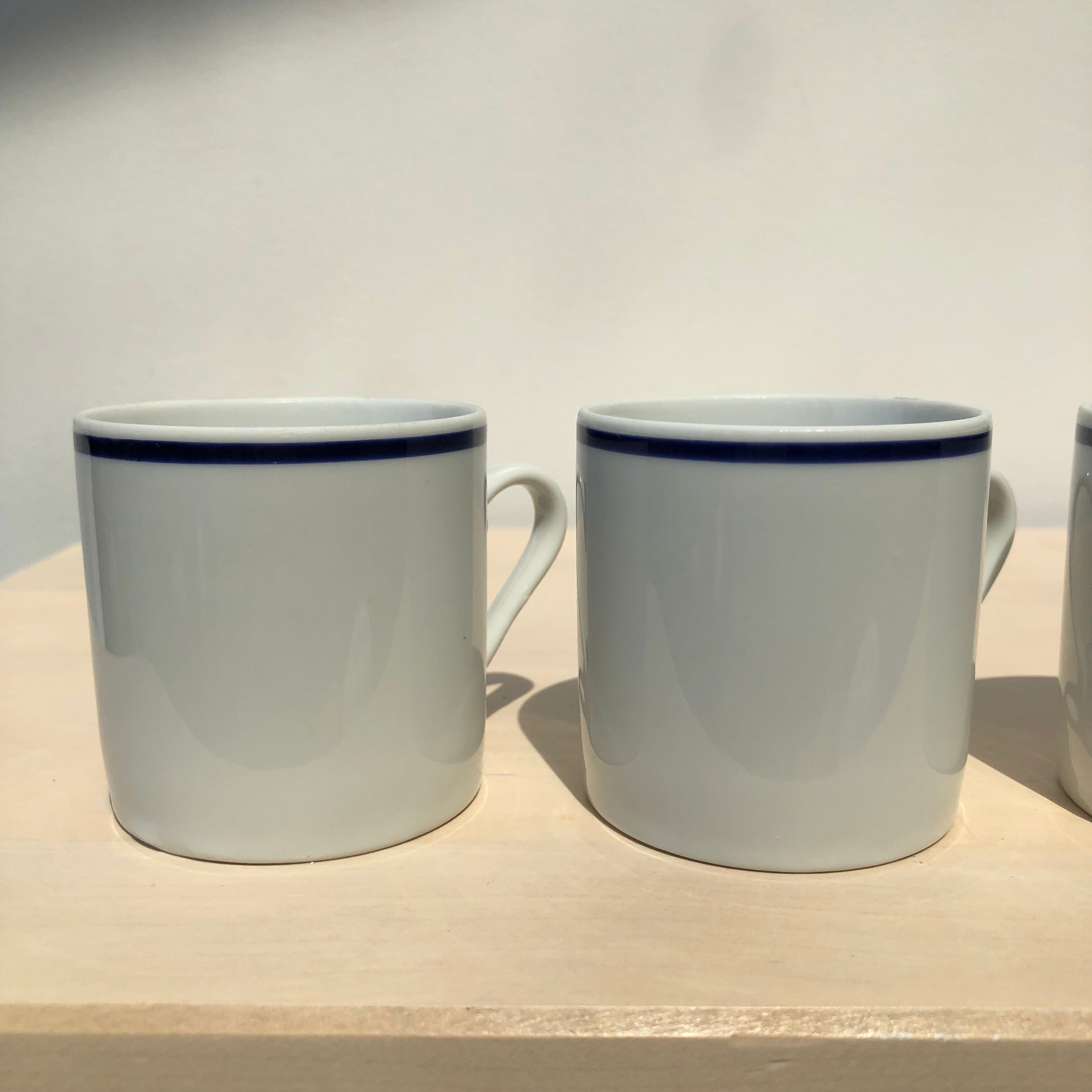Porcelain coffee cups