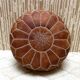 Handmade Moroccan Leather Pouf