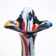 Colorful vase, Ząbkowice, Poland, 1960s
