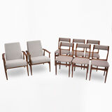 Set of 6 chairs from the 60s