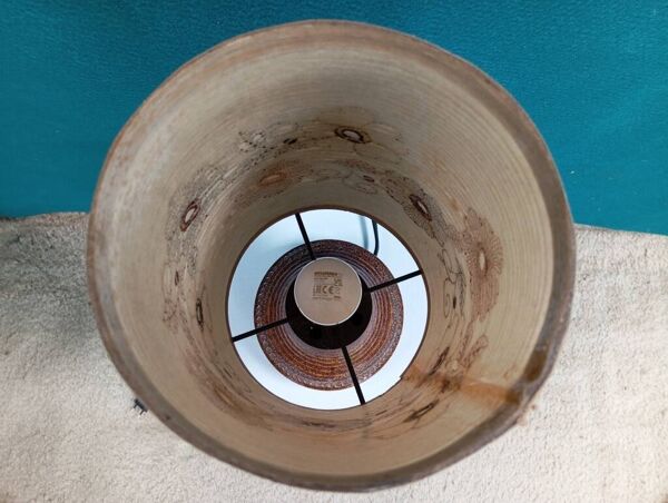 Lampe en céramique Accolay, années 60