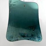 Mid-century green mirror from 50s