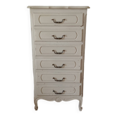 Chiffonnier style Louis XV patiné XXème