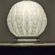 Art Deco ceiling lamp in blue opaline circa 1930
